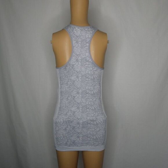 Fabletics Oula Seamless Tank Top Floral Grey - Picture 8 of 8